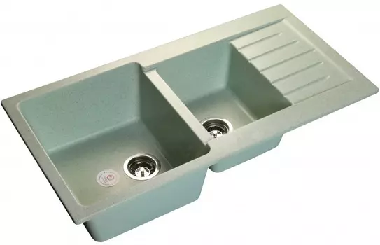 Кухонная мойка салатовый GranFest Practic GF-P980KL