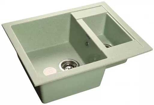 Кухонная мойка салатовый GranFest Quadro GF-Q610K