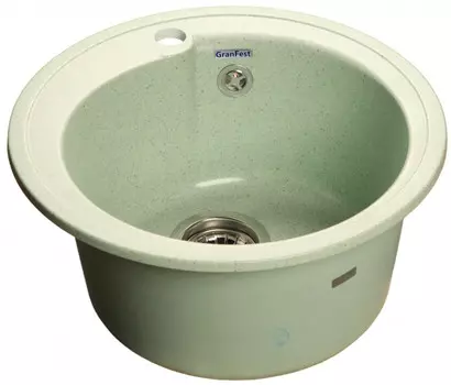 Кухонная мойка салатовый GranFest Rondo GF-R450
