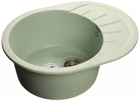 Кухонная мойка салатовый GranFest Rondo GF-R580L
