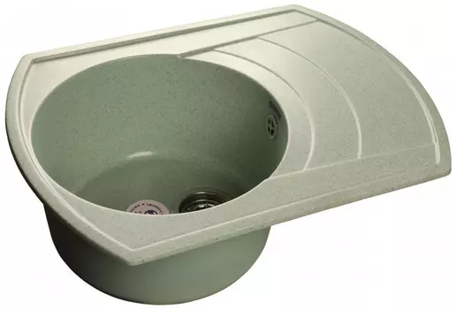 Кухонная мойка салатовый GranFest Rondo GF-R650L