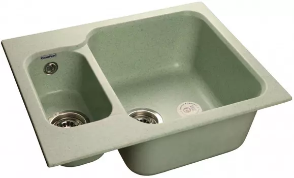 Кухонная мойка салатовый GranFest Standart GF-S615K