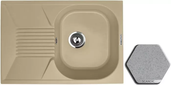 Кухонная мойка SCANDIC Lava L2.SCA