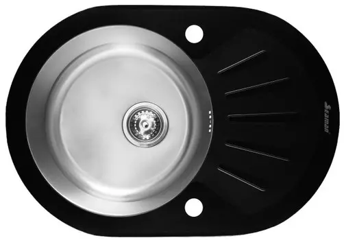 Кухонная мойка Seaman Eco Glass SMG-730B.B