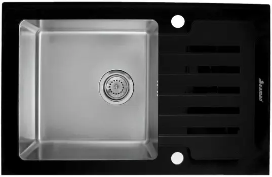 Кухонная мойка Seaman Eco Glass SMG-780B.B