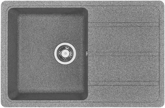Кухонная мойка серый Акватон Аманда 1A712832AD230
