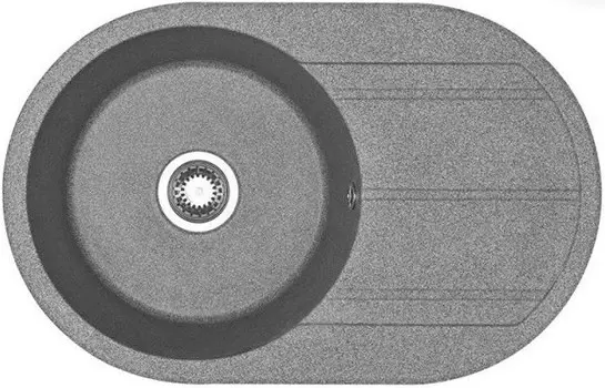 Кухонная мойка серый Акватон Амира 1A712932AI230