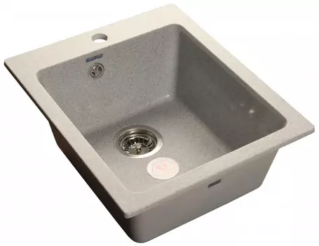 Кухонная мойка серый GranFest Practic GF-P505
