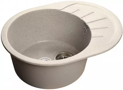 Кухонная мойка серый GranFest Rondo GF-R580L