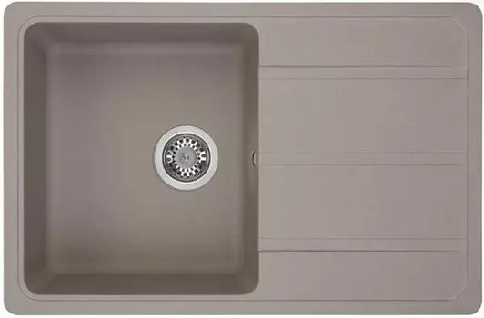 Кухонная мойка серый шелк Акватон Аманда 1A712832AD250