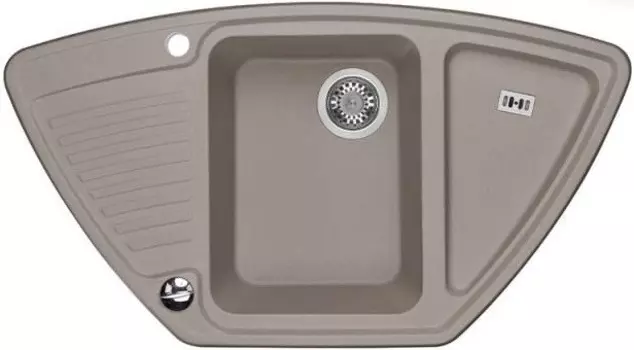Кухонная мойка серый шелк Акватон Лория 1A715032LR250