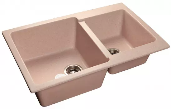 Кухонная мойка светло-розовый GranFest Practic GF-P780K