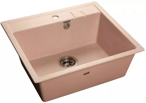 Кухонная мойка светло-розовый GranFest Quadro GF-Q560