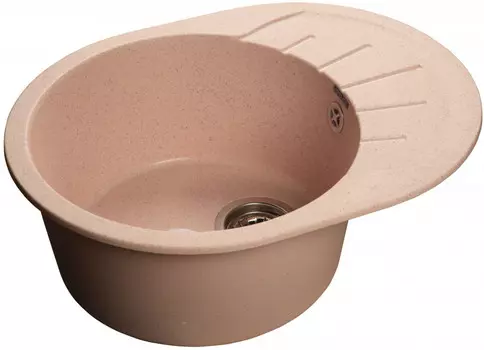 Кухонная мойка светло-розовый GranFest Rondo GF-R580L