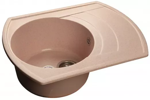 Кухонная мойка светло-розовый GranFest Rondo GF-R650L