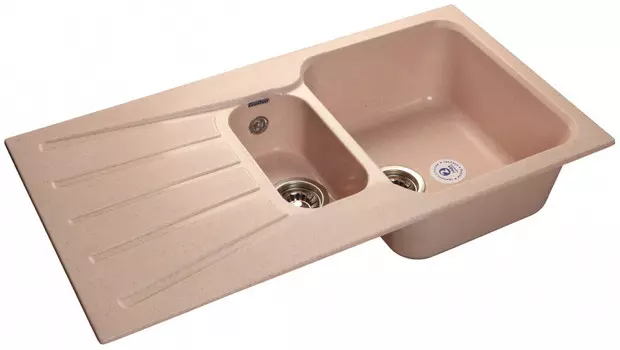 Кухонная мойка светло-розовый GranFest Standart GF-S940KL