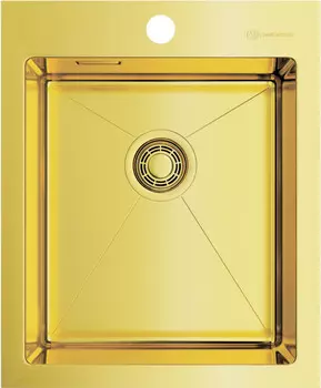 Кухонная мойка светлое золото Omoikiri Akisame 41-LG 4973080
