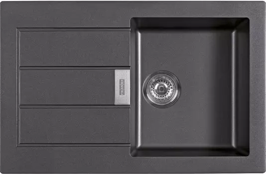 Кухонная мойка Tectonite Franke Sirius SID 611-78 оникс 114.0443.347