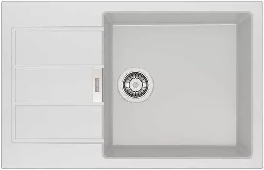 Кухонная мойка Tectonite Franke Sirius SID 651-78/45 полярный белый 114.0489.214