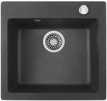 Кухонная мойка Teka Clivo 50 S-TQ черный металлик 40148010