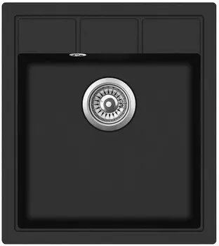 Кухонная мойка Teka Estela 45 S-TQ 1B черный металлик 40148070