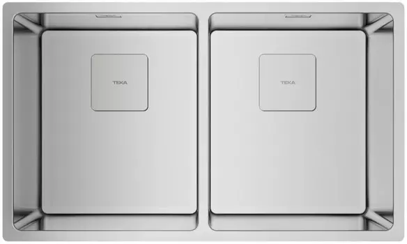 Кухонная мойка Teka Flexlinea RS15 2B 740 полированная сталь 115030009