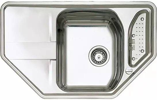 Кухонная мойка Teka Stena 45 E полированная сталь 12131020