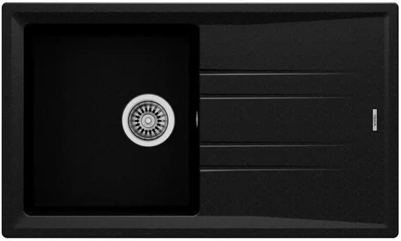 Кухонная мойка Teka Stone 50 B-TG черный металлик 115330017