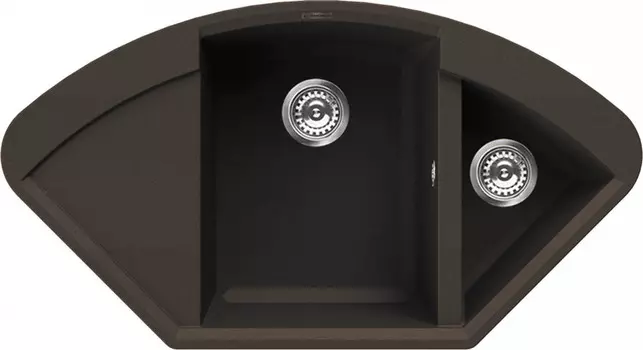 Кухонная мойка темный шоколад Tetogranit Omoikiri Sakaime 105C-DC 4993208