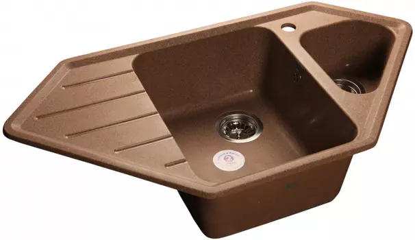 Кухонная мойка терракот GranFest Corner GF-C950E