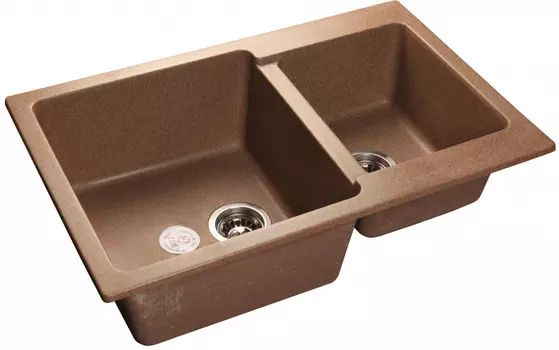 Кухонная мойка терракот GranFest Practic GF-P780K
