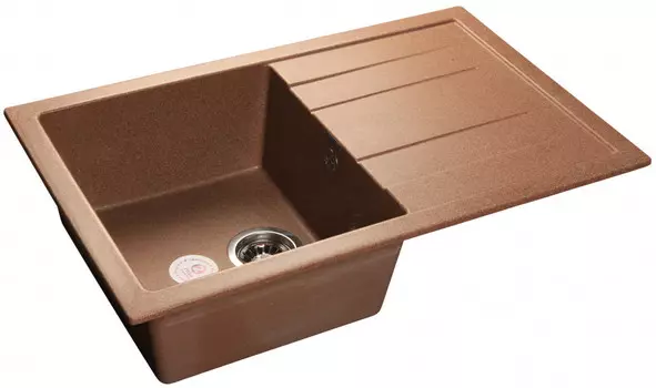 Кухонная мойка терракот GranFest Quadro GF-Q780L