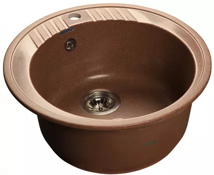 Кухонная мойка терракот GranFest Rondo GF-R520