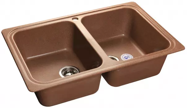 Кухонная мойка терракот GranFest Standart GF-S780K