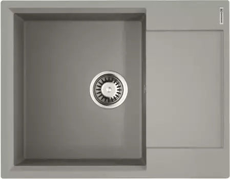 Кухонная мойка Tetogranit Omoikiri Daisen 65T-GR ленинградский серый 4993583