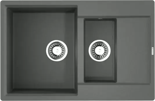 Кухонная мойка Tetogranit Omoikiri Daisen 78-2T- PL платина 4993533
