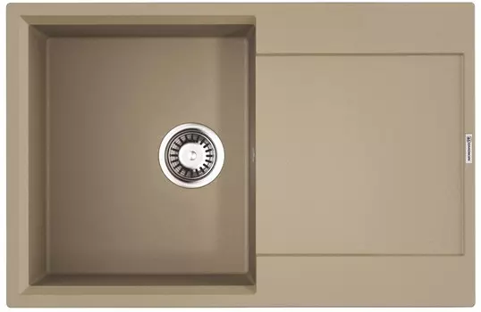 Кухонная мойка Tetogranit Omoikiri Daisen 78T-CH шампань 4993523