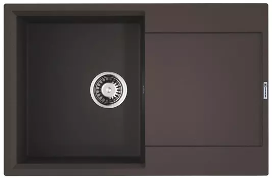 Кухонная мойка Tetogranit Omoikiri Daisen 78T-DC темный шоколад 4993526