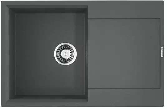 Кухонная мойка Tetogranit Omoikiri Daisen 78T-GR ленинградский серый 4993584