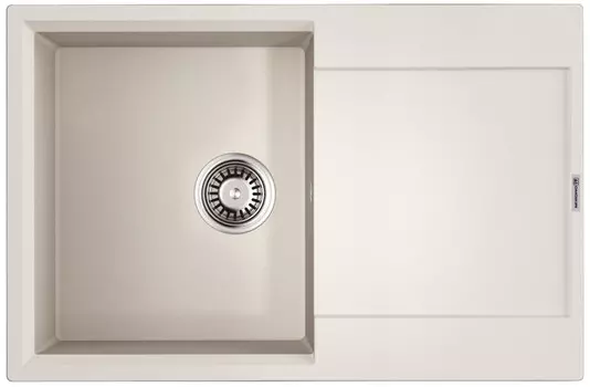 Кухонная мойка Tetogranit Omoikiri Daisen 78T-WH белый 4993522