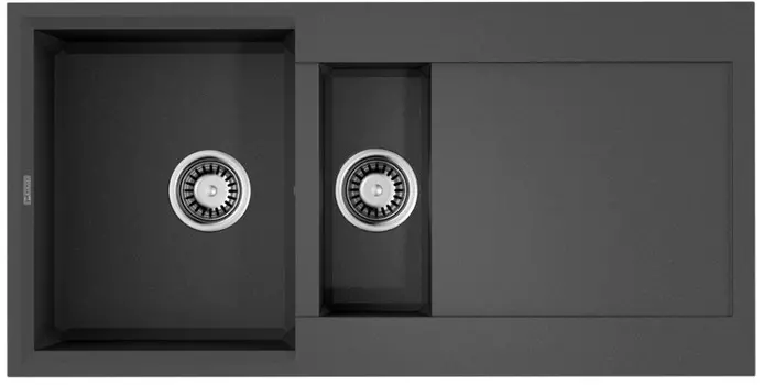 Кухонная мойка Tetogranit Omoikiri Sakaime 100-2-PL платина 4993899