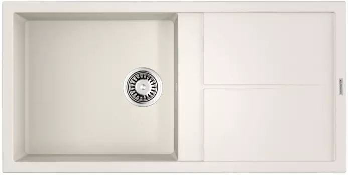 Кухонная мойка Tetogranit Omoikiri Sumi 100-WH белый 4993657