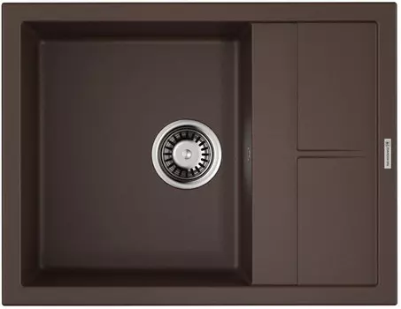 Кухонная мойка Tetogranit Omoikiri Sumi 65-DC темный шоколад 4993674