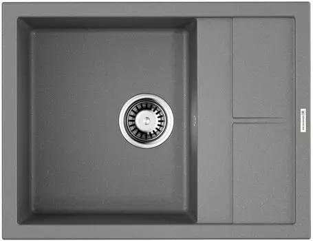 Кухонная мойка Tetogranit Omoikiri Sumi 65-GR ленинградский серый 4993549