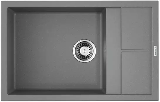 Кухонная мойка Tetogranit Omoikiri Sumi 78 LB-GR ленинградский серый 4993563