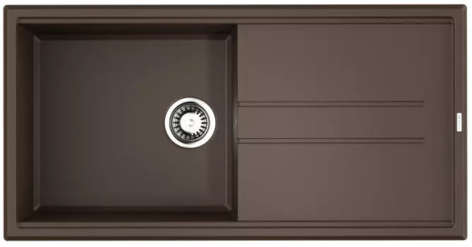 Кухонная мойка Tetogranit Omoikiri Tedori 100-DC темный шоколад 4993920