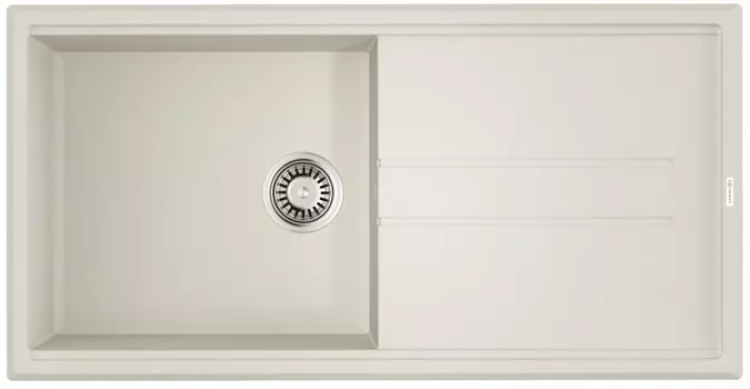 Кухонная мойка Tetogranit Omoikiri Tedori 100-WH белый 4993919