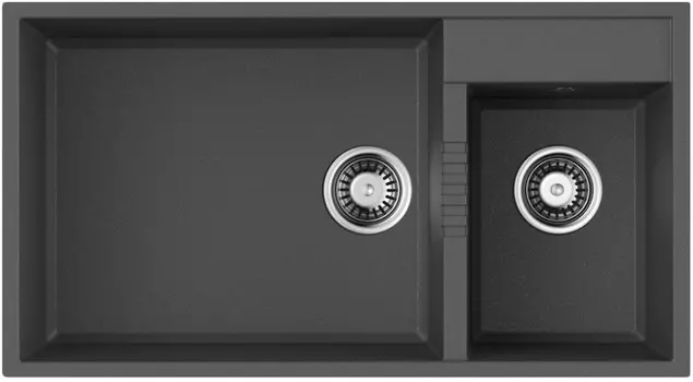 Кухонная мойка Tetogranit Omoikiri Tedori 85-2-U-PL платина 4993947