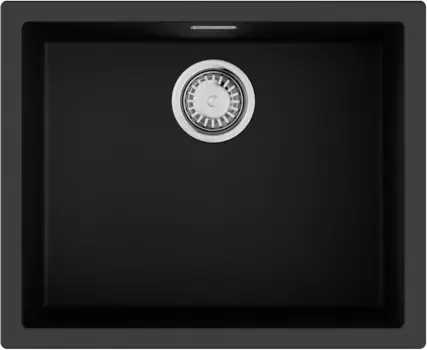 Кухонная мойка Tetogranit Omoikiri Yamakawa 55T-U/I-BL черный 4993428