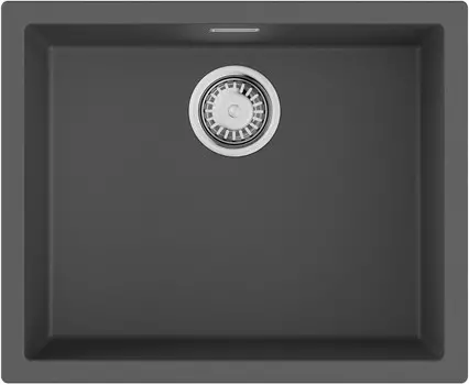Кухонная мойка Tetogranit Omoikiri Yamakawa 55T-U/I-PL платина 4993433